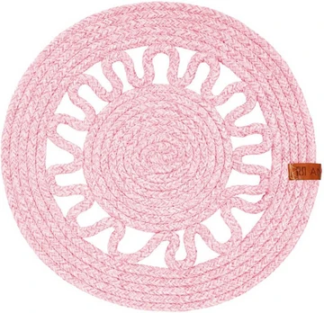 Podkładka na stół Boho 35 cm rožinė AMBITION