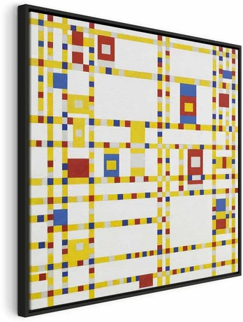 Artgeist Paveikslas - Piet Mondrian – Broadway Boogie Woogie