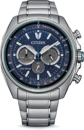 Laikrodis Citizen Eco-Drive Chronograph CA4560-81L -rannekello, 45 mm kaina