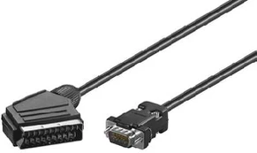 PremiumCord Kabelis VGA M DB15M - SCART M