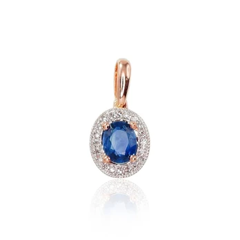 Diamond Sky Jewelry Auksinis pakabukas "Sofia V" iš raudono 585 prabos aukso