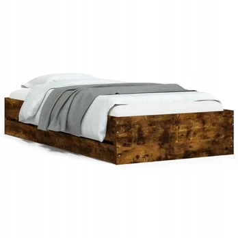 Lova Lovos rėmas su stalčiais 203x93x33 cm, ąžuolas