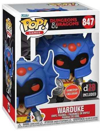 Funko POP! Požemių drakonai Warduke 847