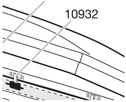 Thule låsekrog f/boks