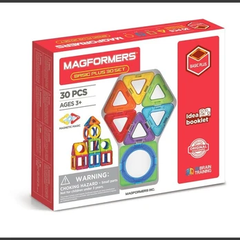 Magnetinis konstruktorius Magformers Basic Plus, 30 dalių