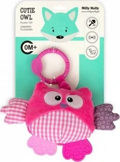 Pliušinis žaislas Milly Mally, rožinis, 15 cm kaina
