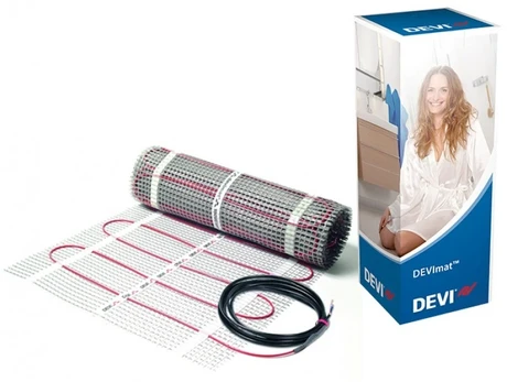 Elektrinio šildymo kilimėlis Devi, DEVImat DTIF-200, 0.5x21 m (10.5 m2) 2070W