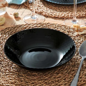Talerz głęboki Pampille 20 cm juoda LUMINARC
