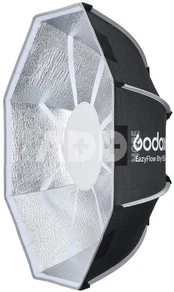 Godox EazyFlow Foldable Beauty Dish 65 Bowens (Black & Silver)