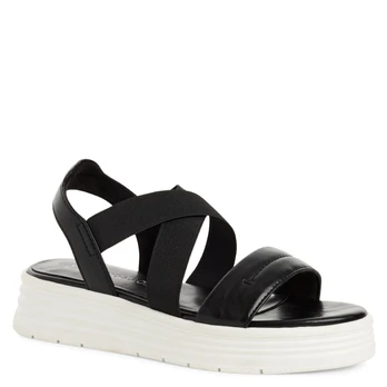 Basutės moterims, Juoda, Sandals