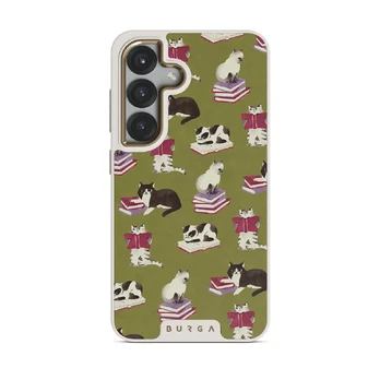 Curious Cat - Samsung Galaxy S25 Plus Case, Elite Light (Magnetic) / Gold