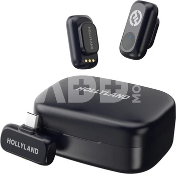 Hollyland LARK A1 Duo with USB-C RX + Charging Case
