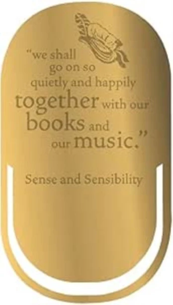 Bookmark Metal - Pulteney Press (Jane Austen)
