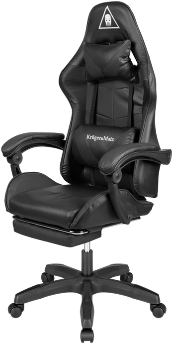 Kruger & Matz GX-150 žaidimų kėdė Juoda