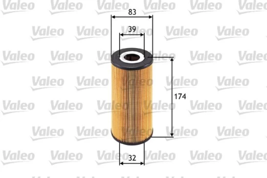 Alyvos filtras VALEO 586522