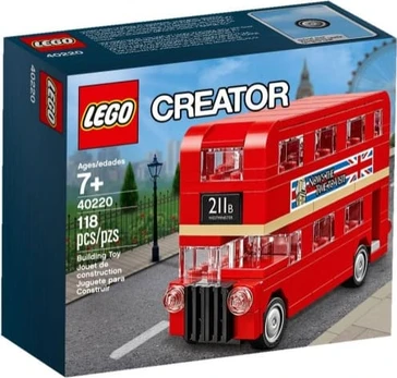 LEGO Creator 40220 Dviaukštis Londono autobusas