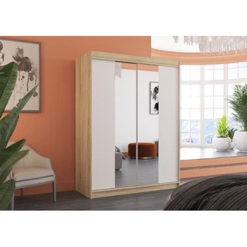 Sliding wardrobe with mirror FEVER 150
