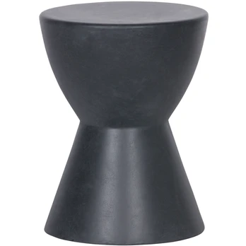 Taburetė Dover, Ø35 cm, 45 cm, antracito