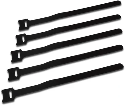 Mercodan Velcrob?nd 150x13mm, 100stk., han:hun med sp?nde, sort