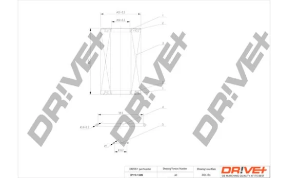Alyvos filtras Dr!ve+ DP1110.11.0059
