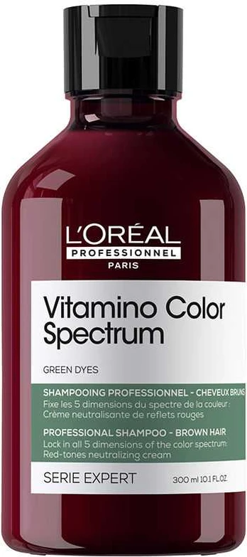 L'Oreal VITAMINO COLOR SPECTRUM žalias Šampūnas 300 ml