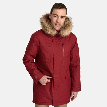 Huppa Vyrų žieminė parka DAVID 1, dark red