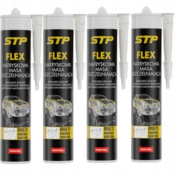 Novol Stp Flex purškiama masė 4x 290ml balta
