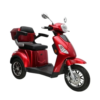Elektrinis triratis motoroleris MS-02 60v 20ah 1000w, raudonas
