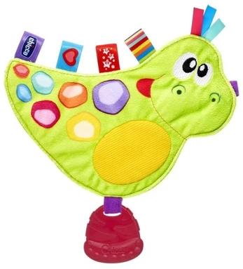 Barškutis ir kramtukas dinozauras Chicco spalvotas