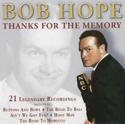 CD Bob Hope - Thanks For The Memory