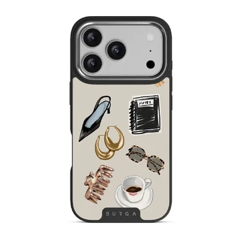 Boss Babe - iPhone 17 Pro Case, Elite Dark (MagSafe) / Silver