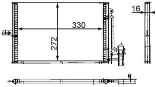 Kondicionieriaus radiatorius AC 317 000S