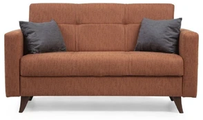 Dvivietė sofa-lova Polya-Tile Red Plytelės raudona kaina