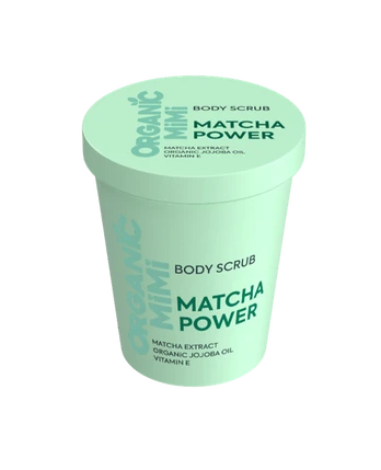Kūno šveitiklis Organic Mimi Matcha Power, 250 g