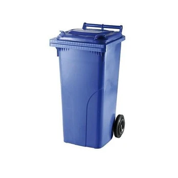 ISORT šiukšlių konteineris, 240 l, mėlynas