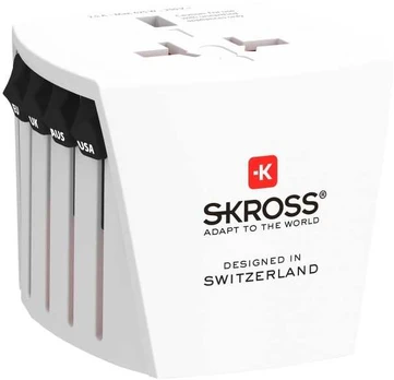 Skross Världsreseadapter MUV Micro Ojordad