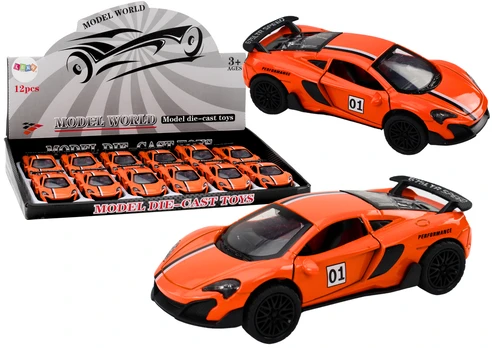 Žaislinis automobilis Lean Toys Model World, oranžinė