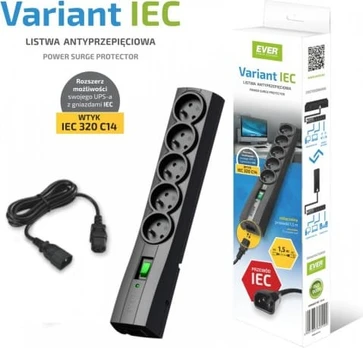 EVER Listwa VARIANT IEC 1,5m