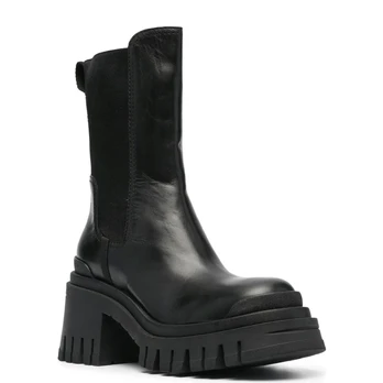 Aulinukai moterims, Juoda, ankle boots