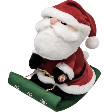 Minkštas judantis žaislas Santa Clause