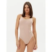 Calvin Klein Underwear Formuojantis bodis su šortukais LV00QF8295 Smėlio