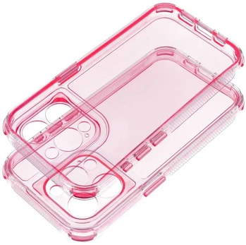 Oem MATRIX CLEAR Dėklas, skirtas IPHONE 16 pudros rožinės spalvos