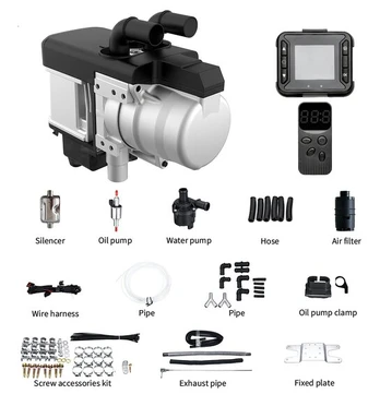 FDIK Hydronic 12 V / 5000 W aušinimo skysčio šildytuvas