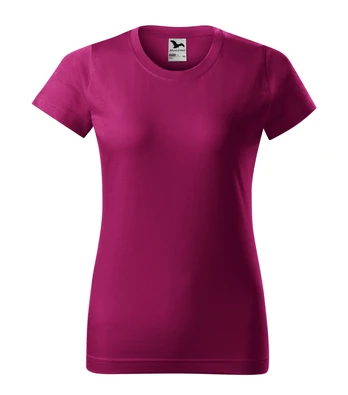 Moteriški Marškinėliai MALFINI Basic 134 Fuchsia red, 160g/m2