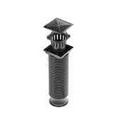 Trapas su grotelėmis Aco A15, 25.6 cm, plastikas/ketus kaina