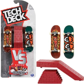 Tech Deck fingerboard Krooked VS Series komplektas 2 deskorolki i schody