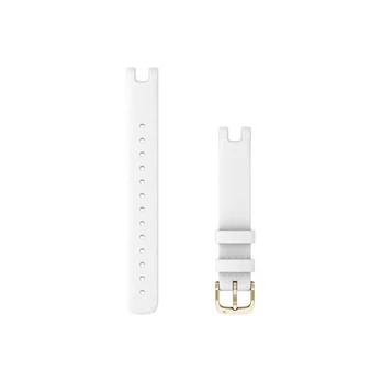 Garmin Leather Band White
