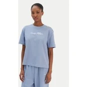Tommy Hilfiger Marškinėliai Script WW0WW47819 Mėlyna Regular Fit