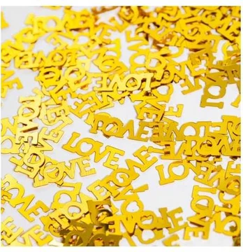 Globos Europe Bv Guld Love konfetti