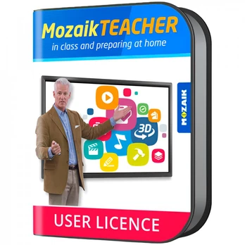 Mozaik TEACHER license for all platform, for one teacher, 1 year | PT-1Y